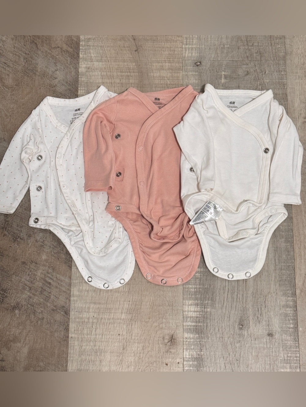 H&M Baby Bodysuit Set NB
